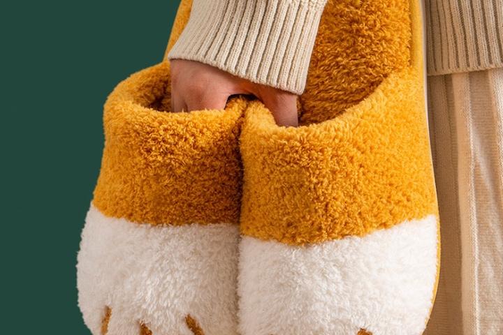 냥이발 뽀송 고양이발 실내화 겨울 털실내화 3colors