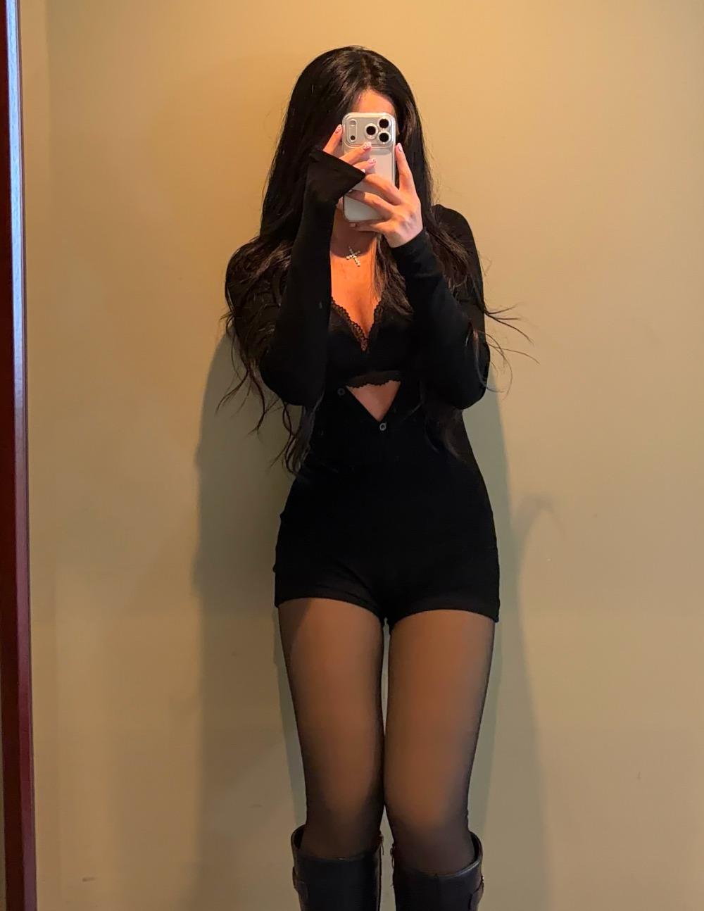 [도로시와X영원] 시스루 기모 스타킹