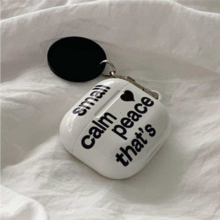 [에어팟4출시]small calm airpods case_cool white