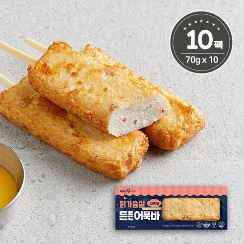 바디나인 닭가슴살 든든어묵바 오리지널 70g, 70g, 10개 - 간편닭가슴살 | 쿠팡