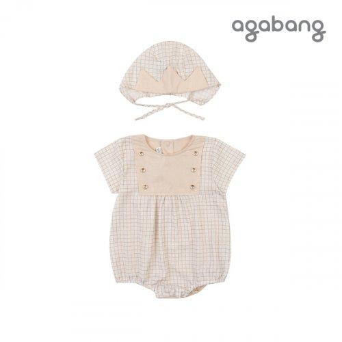 로건스페셜바디수트(모자)(BEIGE)_01P32790221