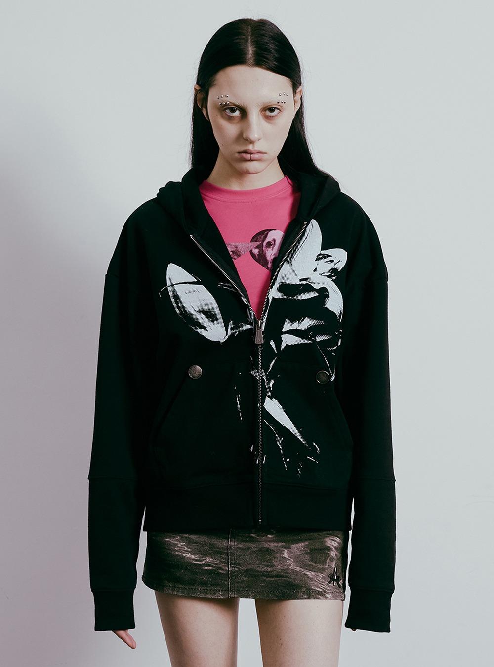 Lily Casual Hooded Zip-Up