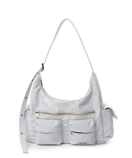 포켓 머그백 pocket mug bag L - nylon white