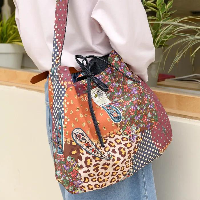 양면빈티지데님백_KBE260105