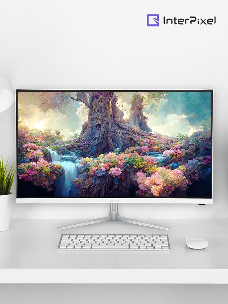 인터픽셀 IPU3212 UHD IPS 80.01cm 무결점 모니터 4K 화이트