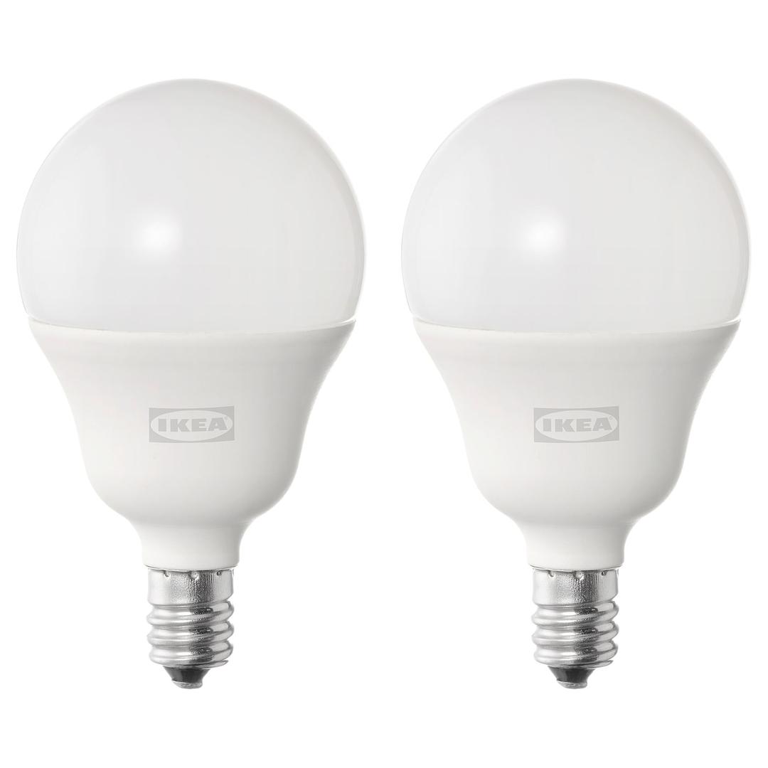 SOLHETTA 솔헤타 LED 전구 E14 470 루멘 - 구형 오팔 화이트
