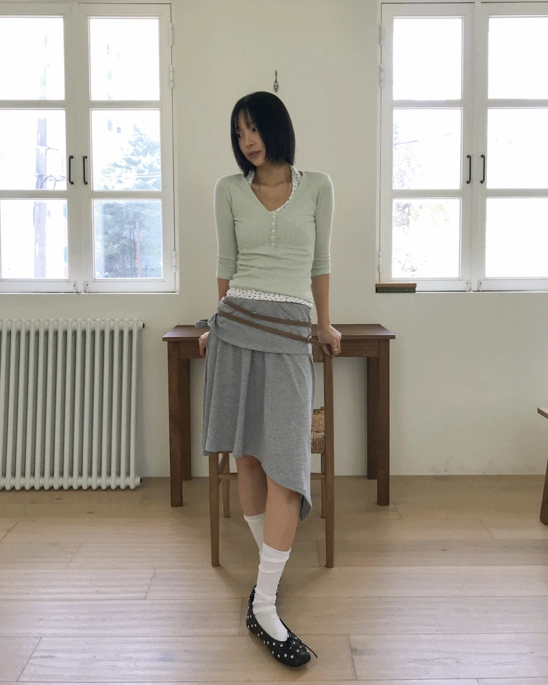 FOLDING UNBAL SHIRRING SK