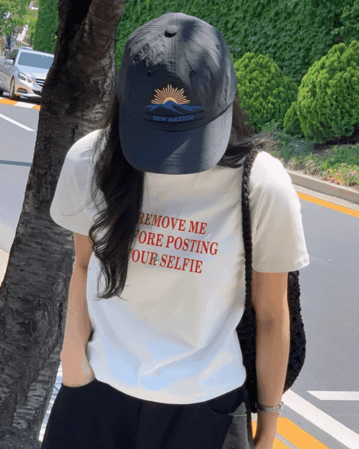 네오 레터링 티셔츠 4color