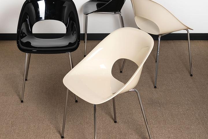 튤립 체어 미드센추리 인테리어 플라스틱 카페 디자인 의자