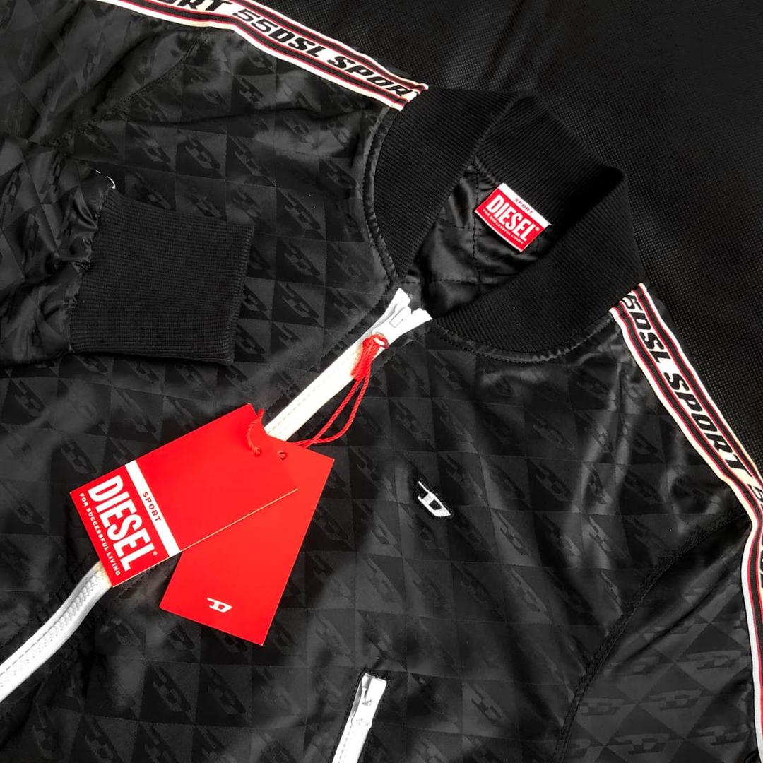 디젤/D로고 져지 자켓 | 후루츠패밀리