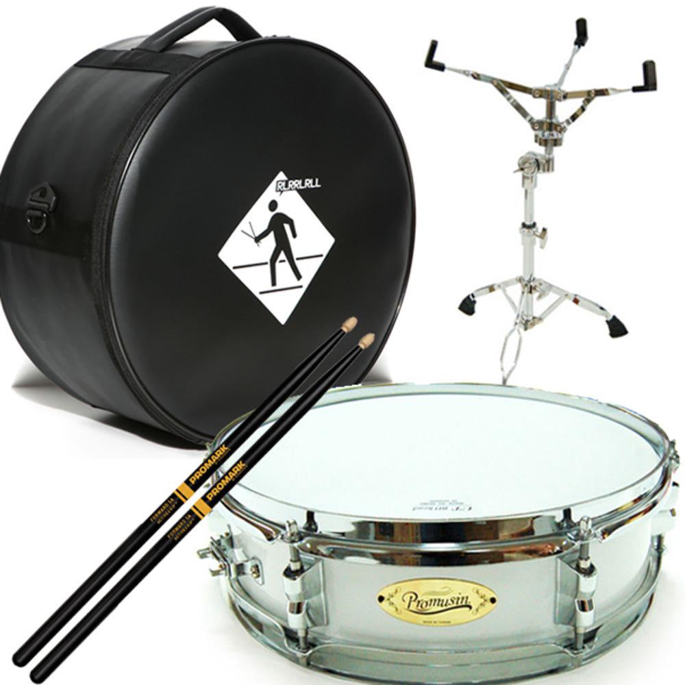 Promusin 12인치 스네어형 연습패드 풀세트 패키지