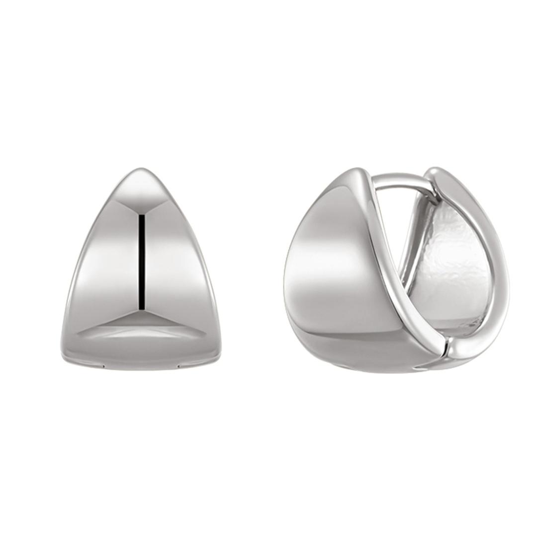 [태연, 정은채 착용] Bold cones earring : White