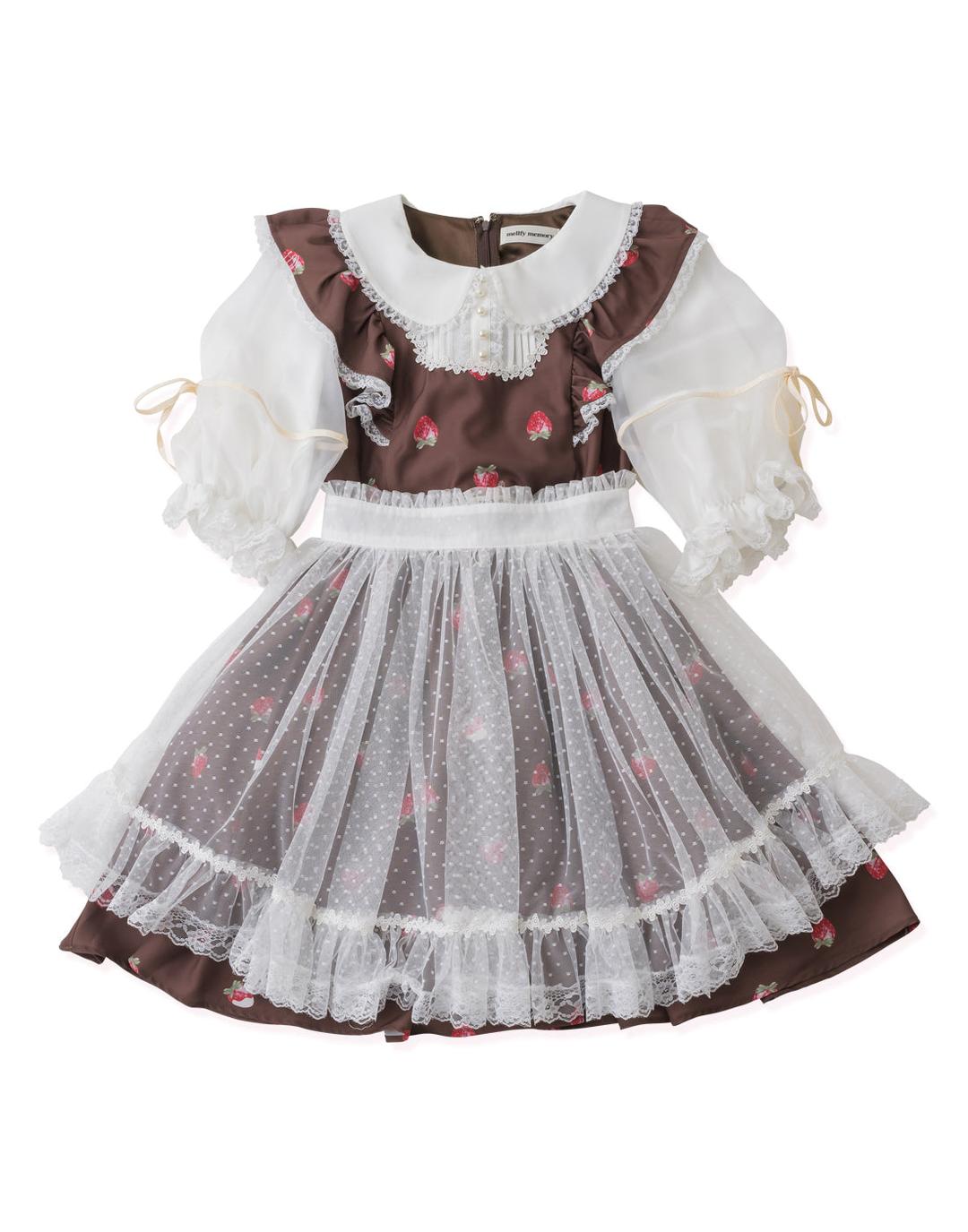 Strawberry Dolce ワンピース - BROWN / M