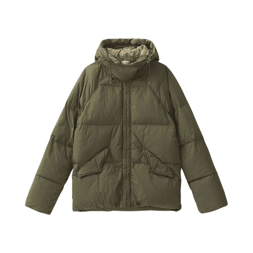 텐씨 아틱 다운 파카 다크 그린