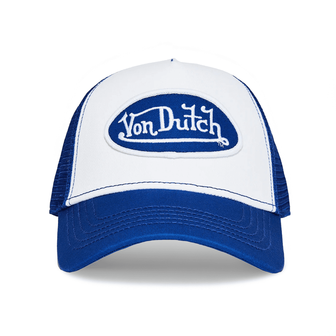 Blue & White Trucker Hat