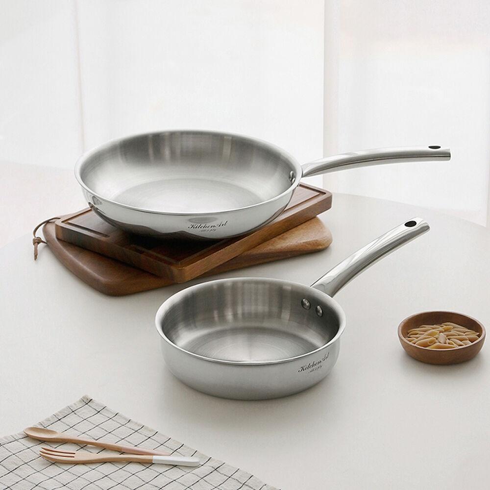 통 삼중 올스텐 프라이팬 (3size)
