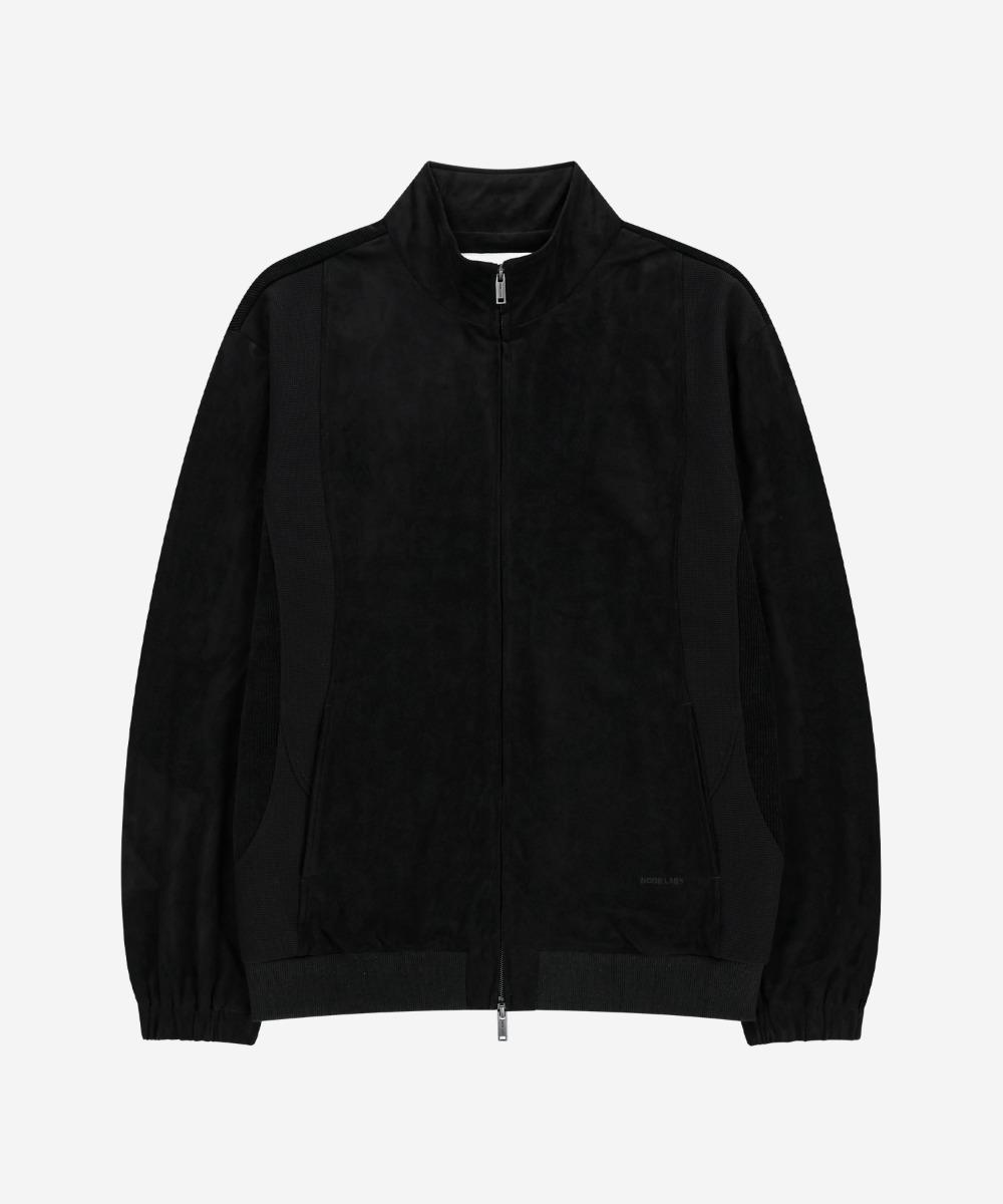 DEV:7 SUADE MIX JACKET_BLACK