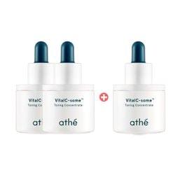 [2+1] 아떼 바이탈C좀 비건 잡티 토닝 앰플 20ml 듀오 세트 (+바이탈C앰플 20ml 본품 증정)