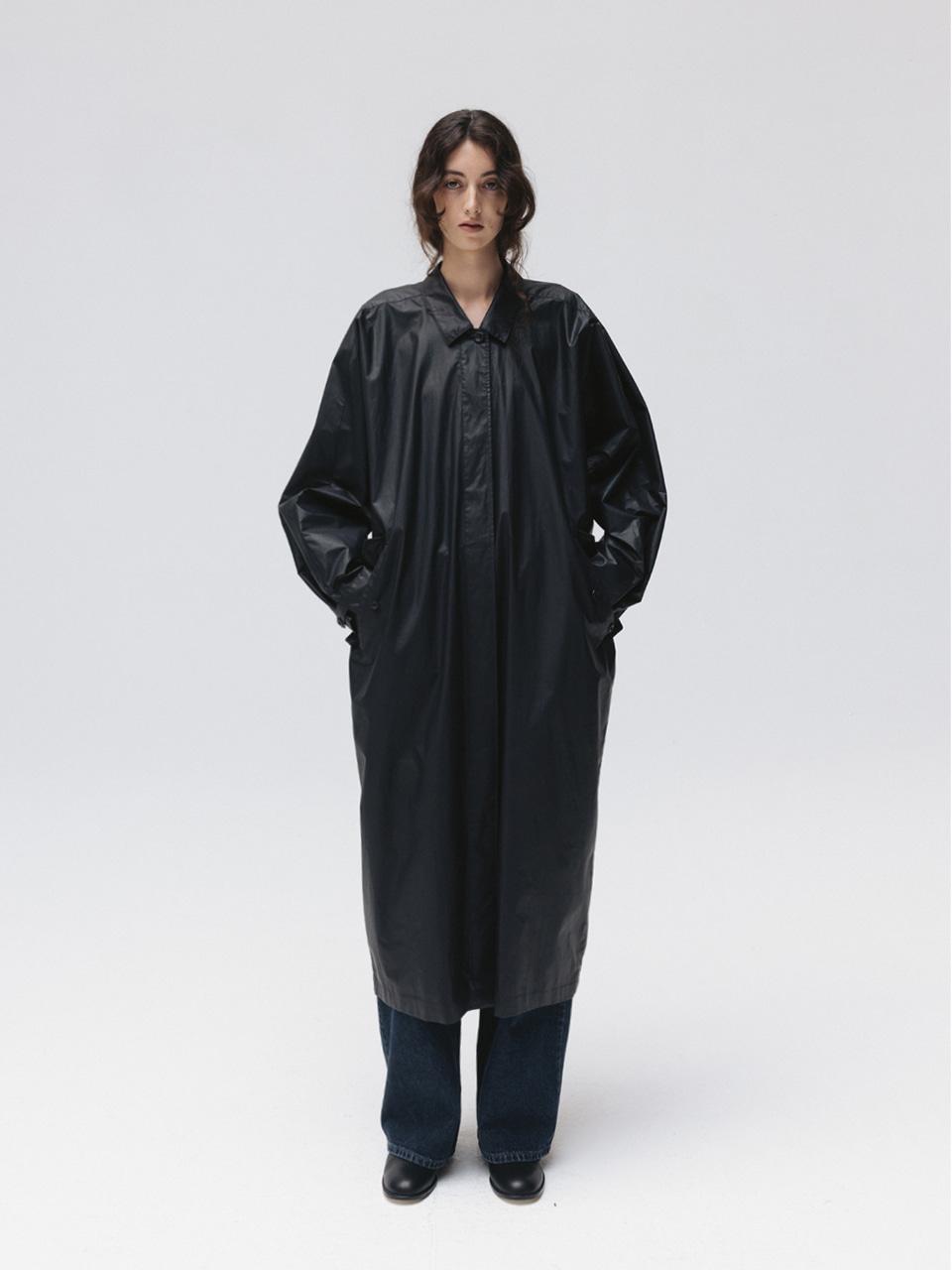 wind coat (black)