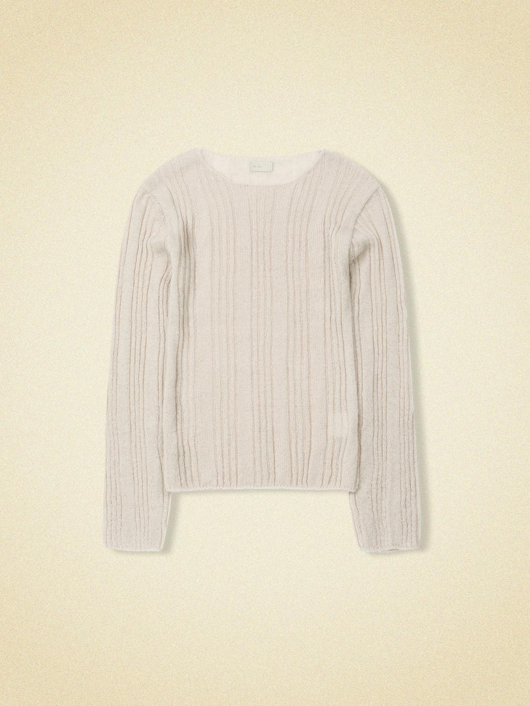 blush knit - pink beige