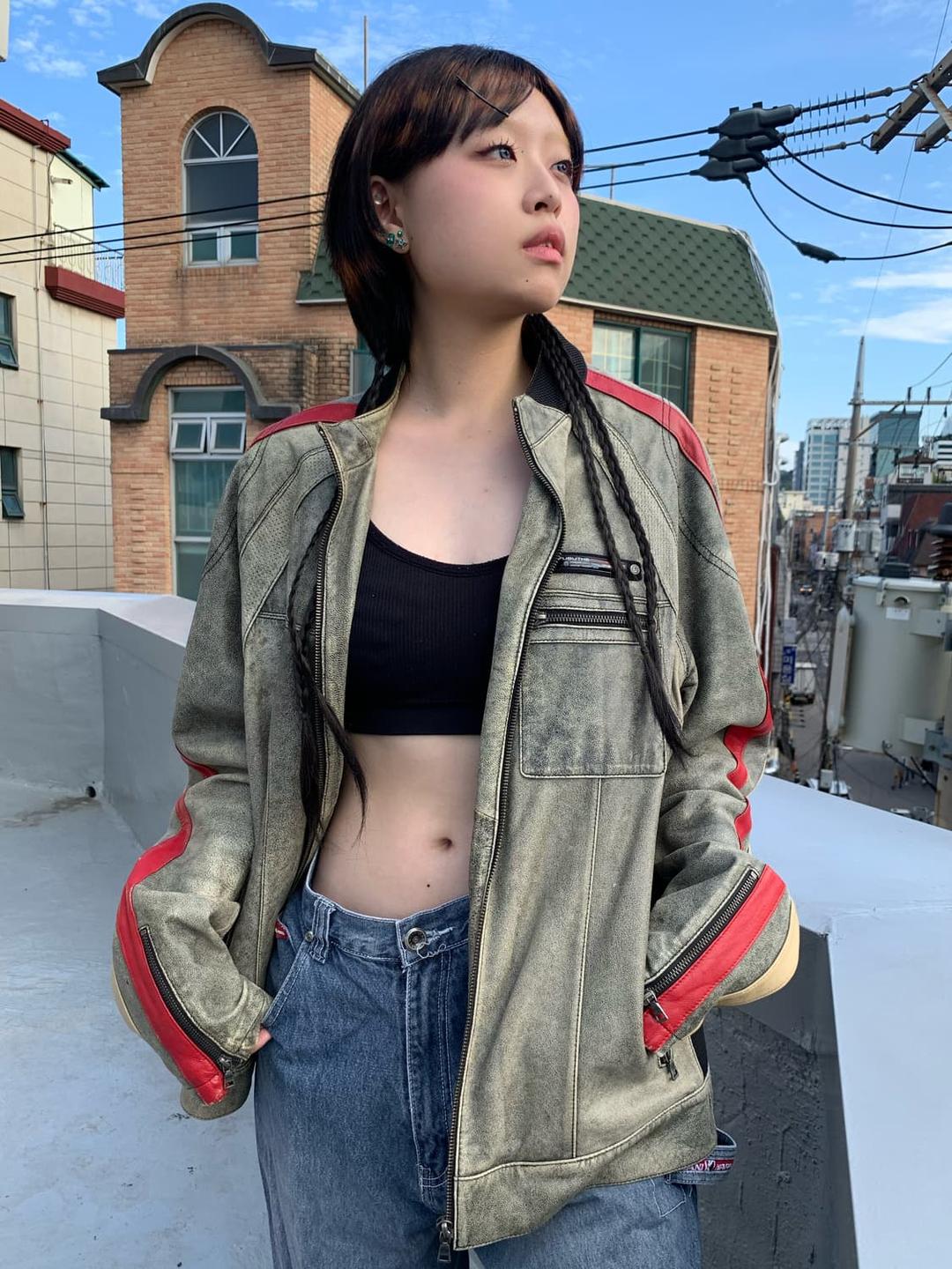 FUBU 푸부 레더 바이커 자켓 | 후루츠패밀리