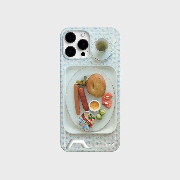 onion cheese sausage card case