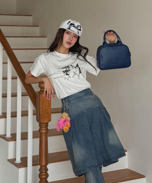 나이스고스트클럽(NICEGHOSTCLUB)  ANIME STAR TEE_WHITE(NG2EMFT580A) - 사이즈 & 후기 | 무신사