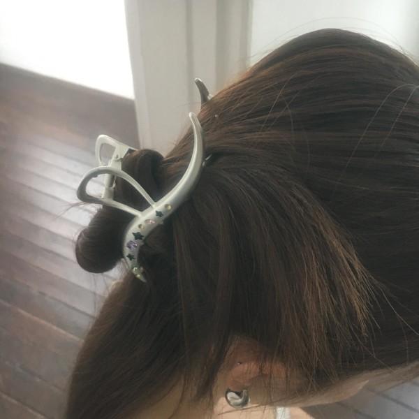 flow light hair claw ( 2 color )
