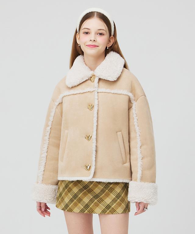 [RECTO] RETRO WOOL JAQUARD CROP JACKET☆送料込☆ 렉토 RETRO WOOL JAQUARD CROP JACKET (BURGUNDY) - 위시버킷