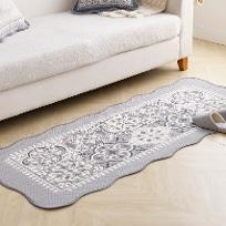 지오 그레이 워셔블 자카드 소파매트 4인 65x240