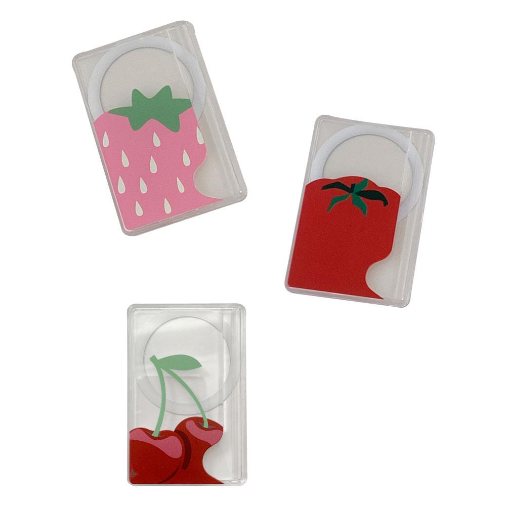 Fruit Fruit magsafe clear card slot (2장수납)