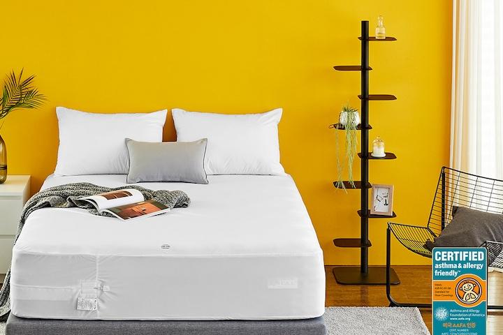 [오시즌위크/15%](미국FDA/AAFA인증)16size 알러집 방수 매트리스&토퍼커버