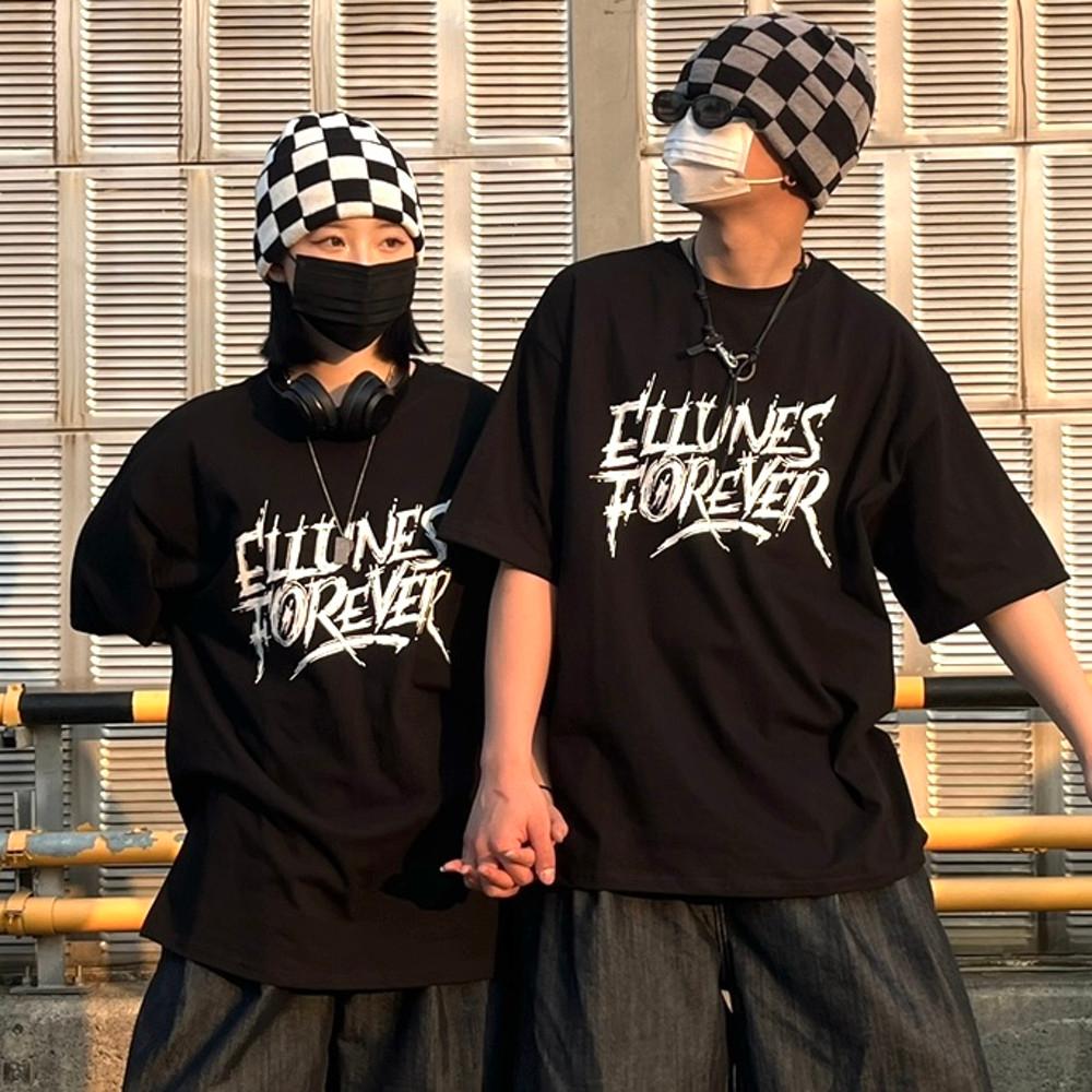 (주문폭주,당일배송) 일루네스 스피릿 오버 반팔 (3 Color)