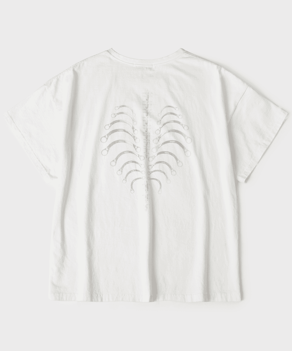 5월 4일 예약배송_Wrench Spine 1/2 Tee [White]