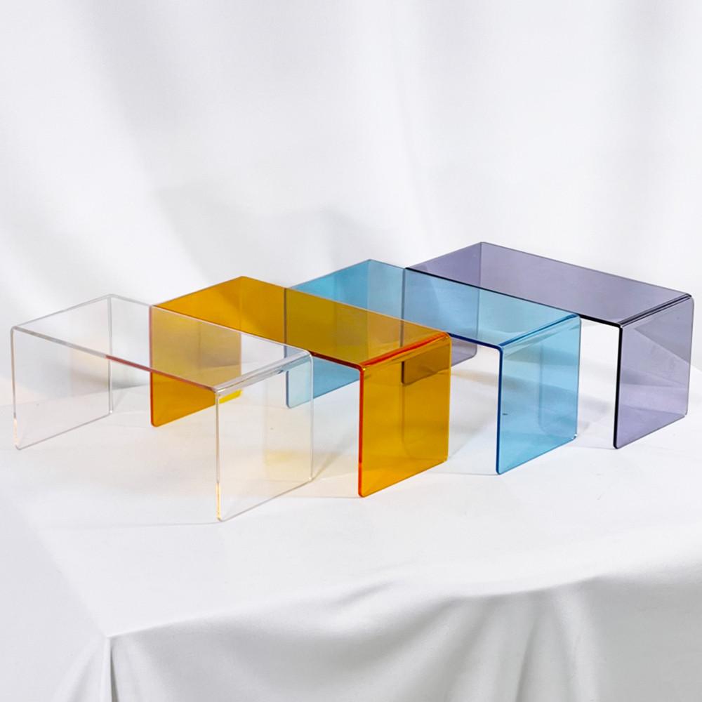 아크릴 받침대 ㄷ자 진열대 거치대 선반 주문 맞춤제작