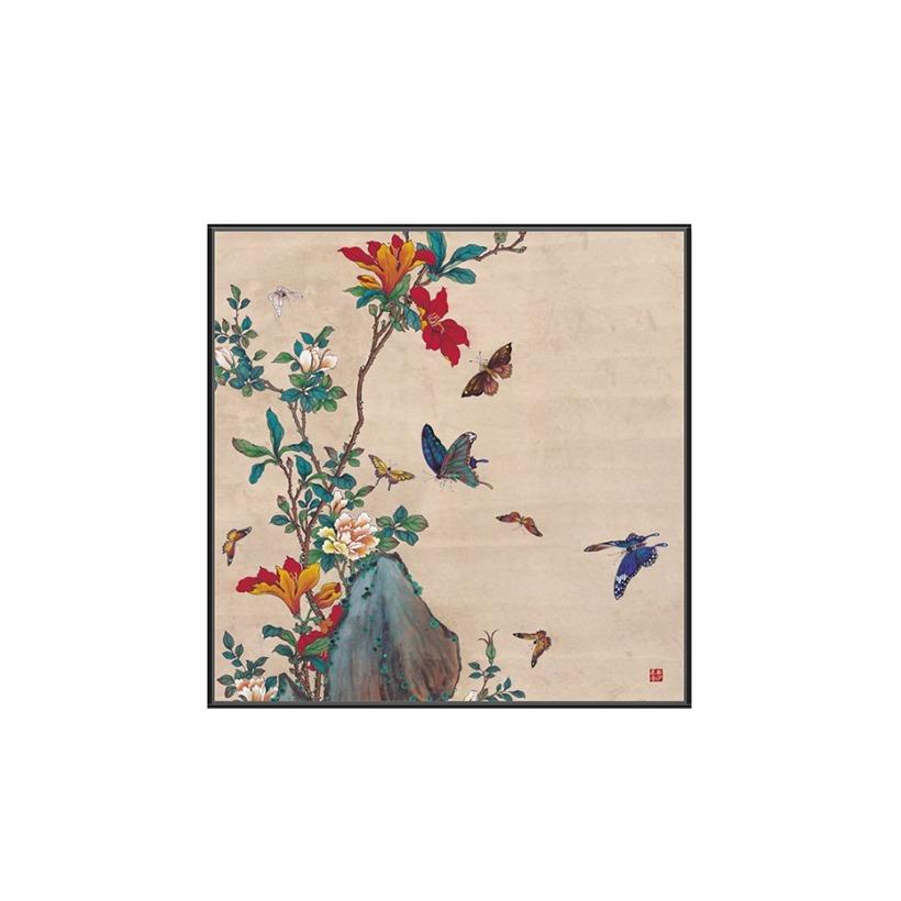 민화가인, 화접도 S1, 민화 인테리어 그림액자