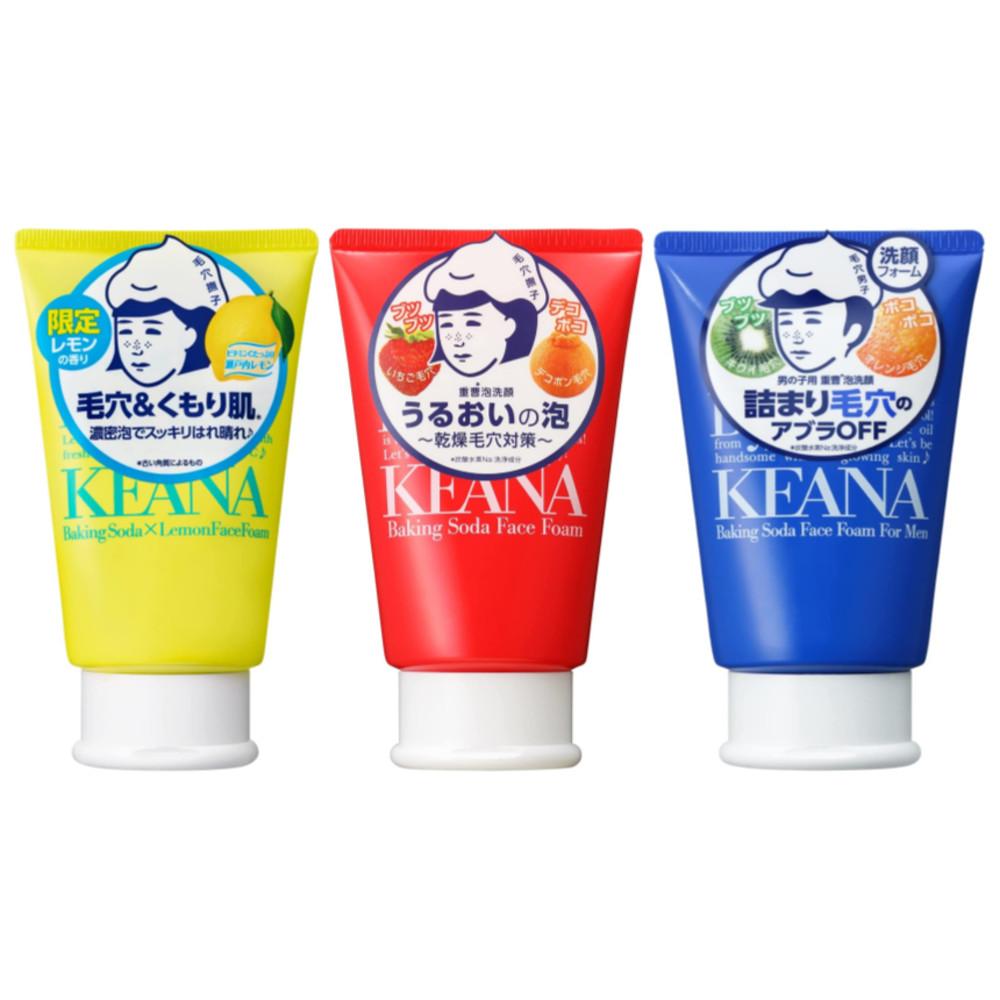 KEANA 케아나 나데시코 중조포 세안 클렌징 폼 모공관리 탄산거품