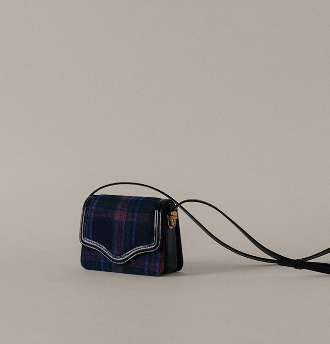 SAC FLAMME MINI  TARTAN CHECK