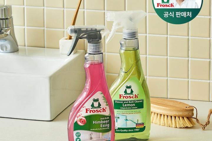 최종가19,710원 라즈베리+레몬 물때/석회제거 특화 욕실 청소세제 500ml 3개