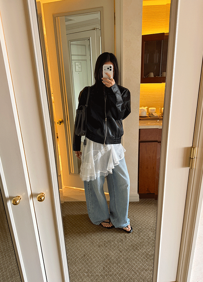 유이니 [Spring🎀/레이어드] Julian lace ops (2color)