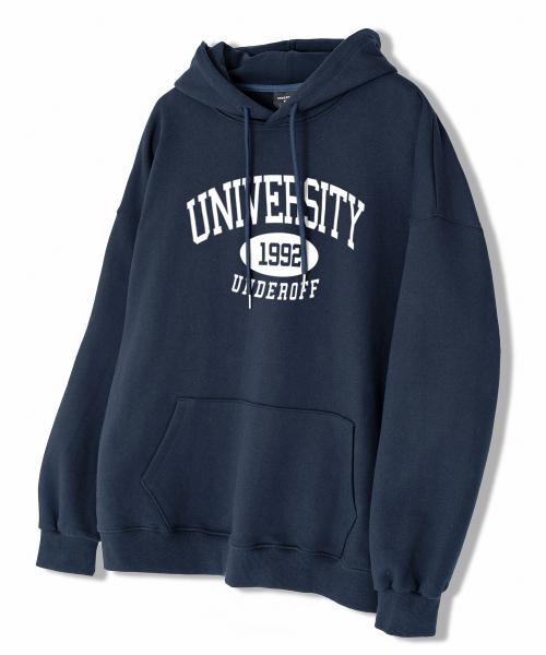 어센틱 릴렉스드 유니버시티 후디 네이비