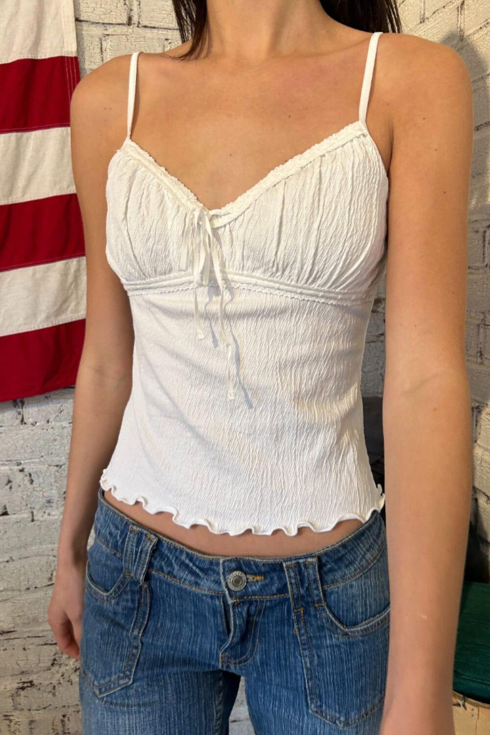 Arden Tank - White / XS/S