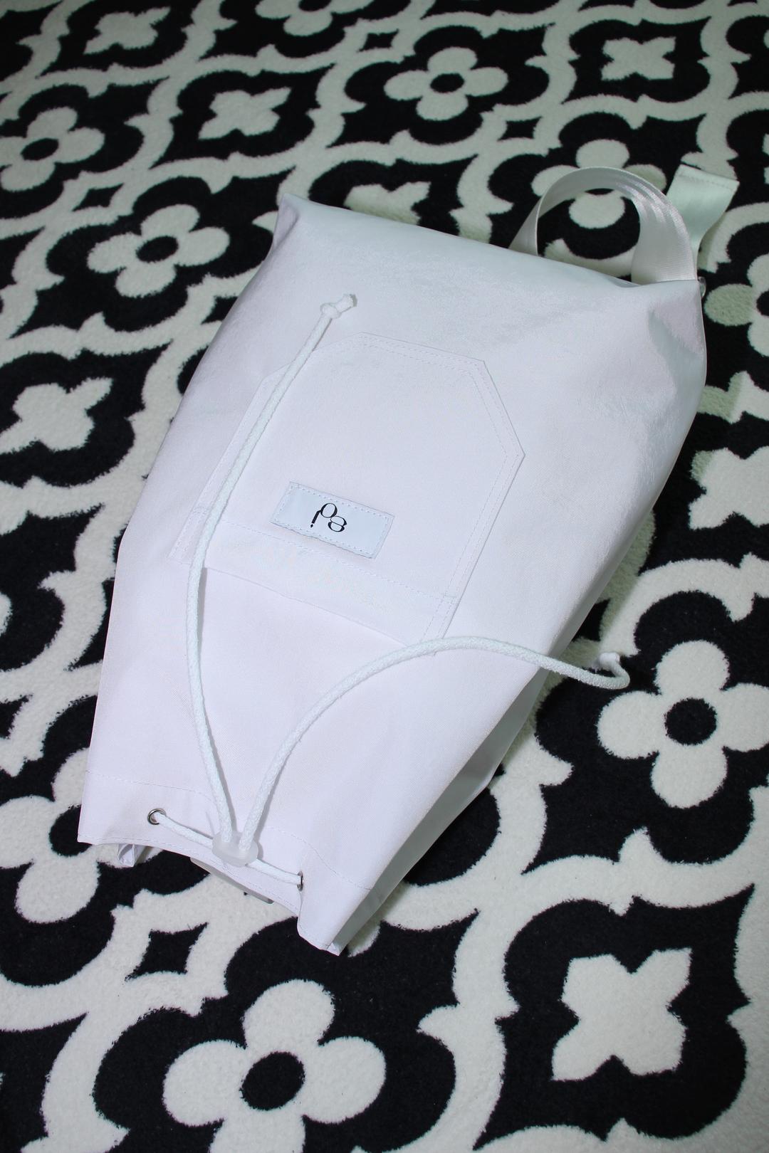 SOI STITCH BAG WHITE