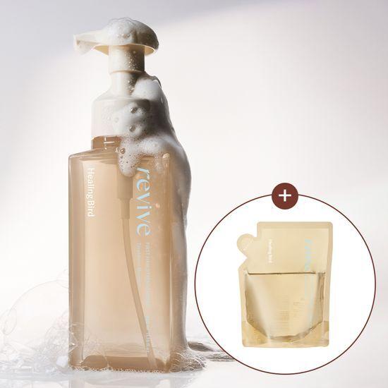 [NEW/1+1 리필기획]힐링버드 리바이브 퍼스트 모발강화제 330ml+330ml 리필 기획