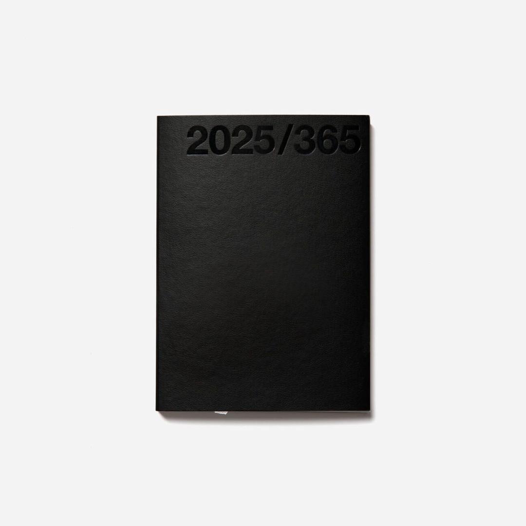 [Marjolein Delhaas] 마욜린 델하스 2025 인조 가죽커버 classic planner 나이트 블랙