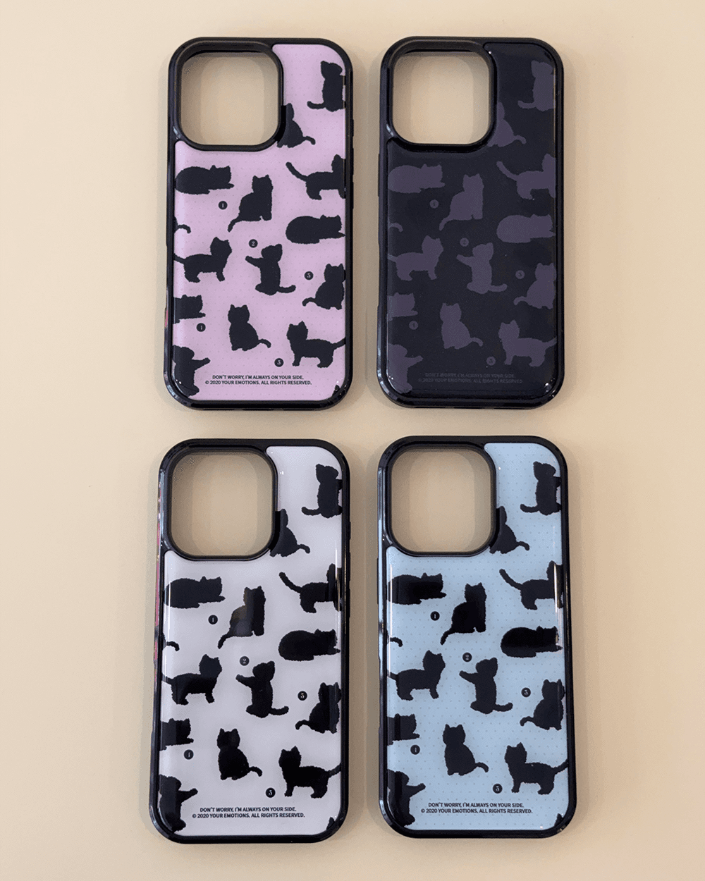 beloved cat black frame case + MagSafe