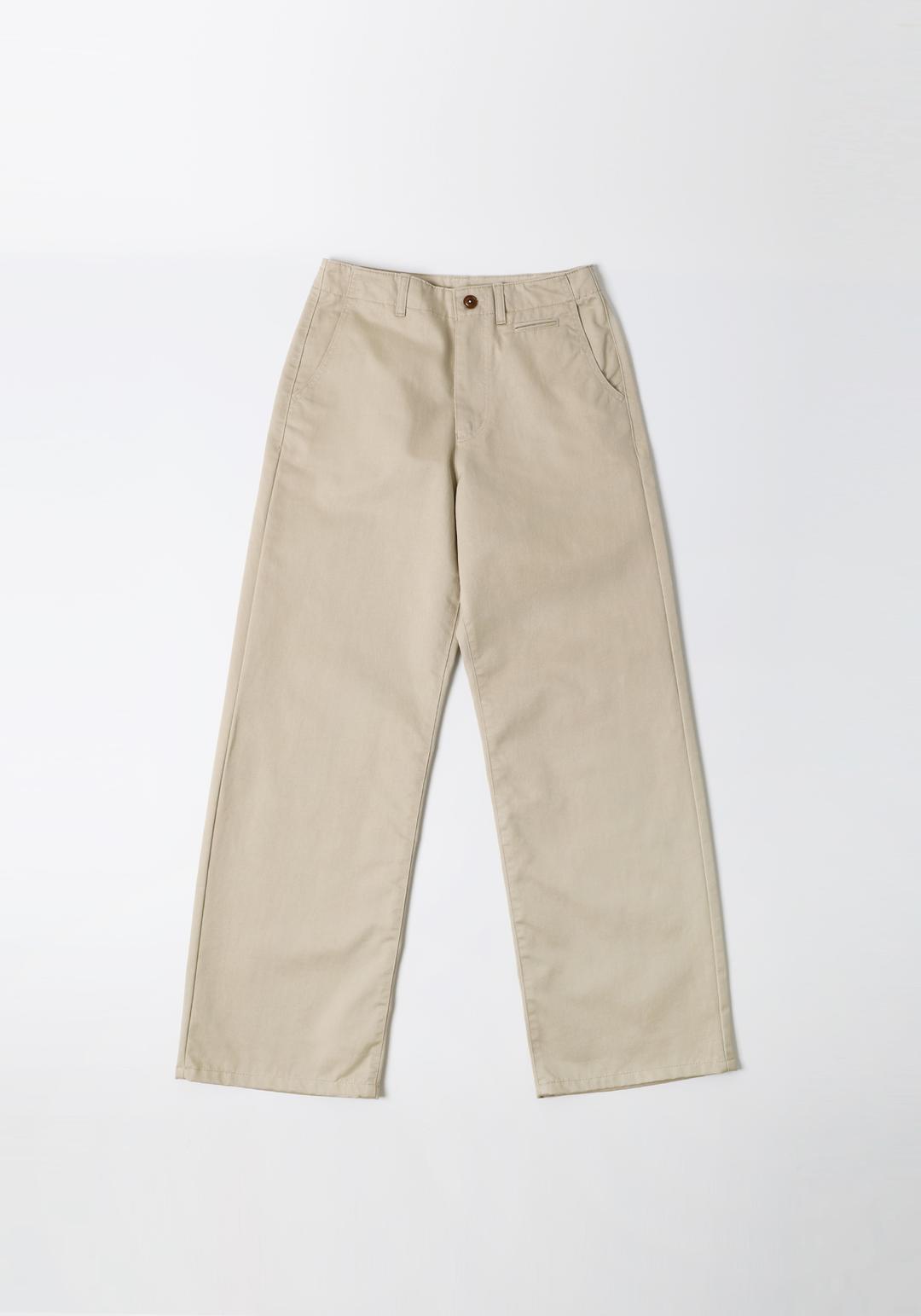 [2nd] Dion classic chino pants (Beige)