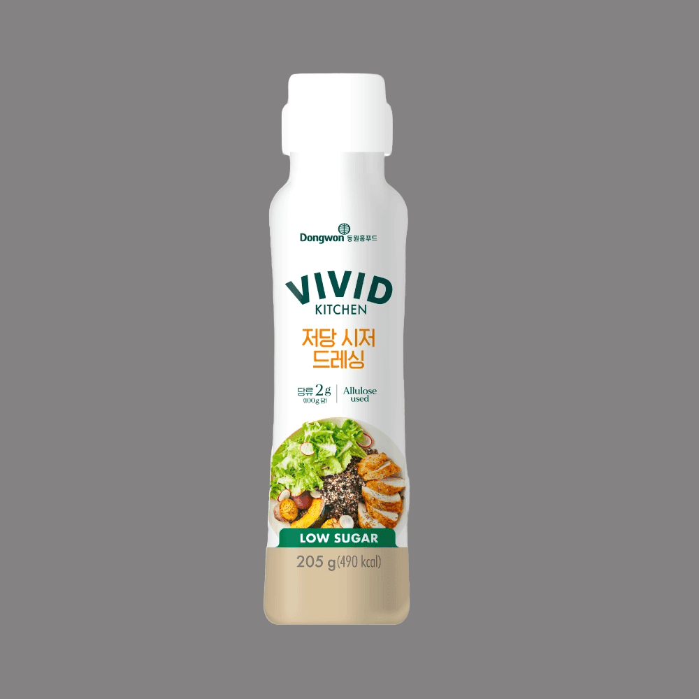 비비드키친 저당 시저드레싱 달콤함, [비비드키친] 저당..., 205g, 1개