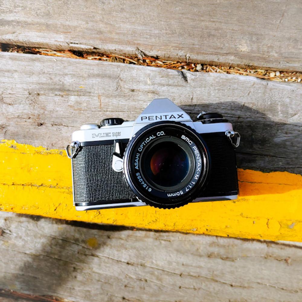[중고] 펜탁스 미슈퍼 ME SUPER 입문용 수동 필름카메라