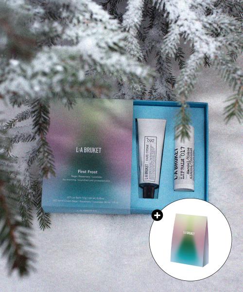 [2025홀리데이] 퍼스트 프로스트 립밤 & 핸드크림(세이지/로즈마리/라벤더) 세트